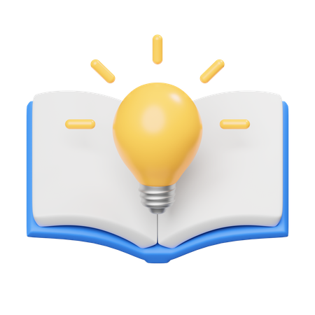 Book Idea  3D Icon