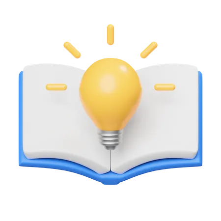 Book Idea  3D Icon