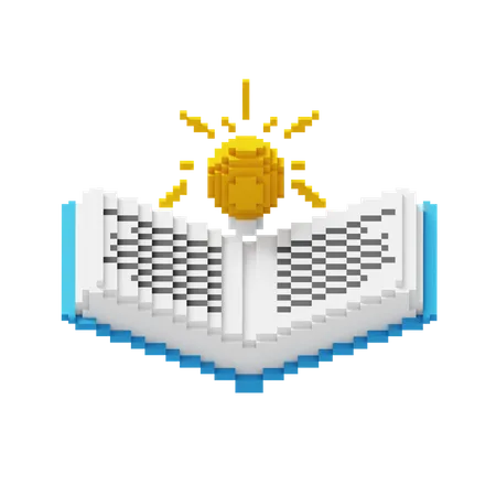 Book Idea  3D Icon