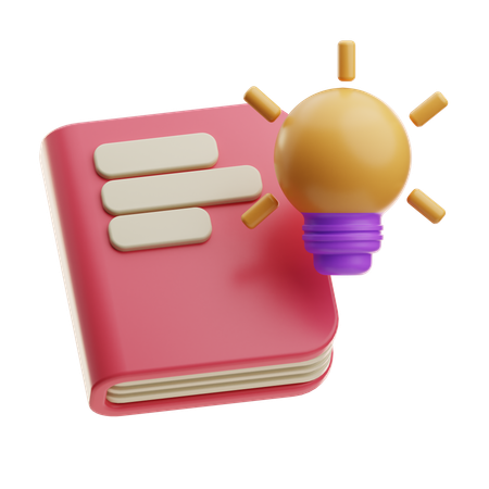 Book Idea  3D Icon