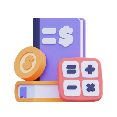 Book Keeping  3D Icon
