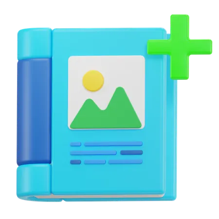 Book list  3D Icon