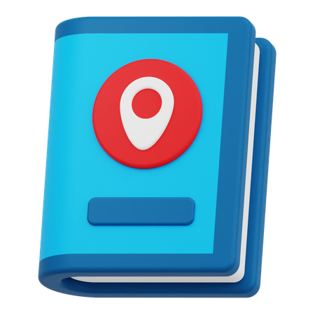 Book Location  3D Icon