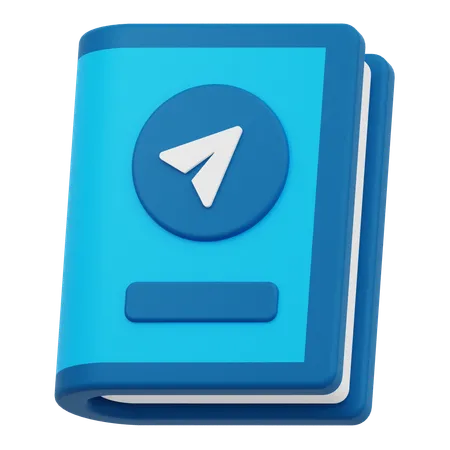 Book Navigation  3D Icon