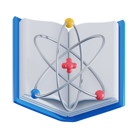 Book Of Atom  3D Icon