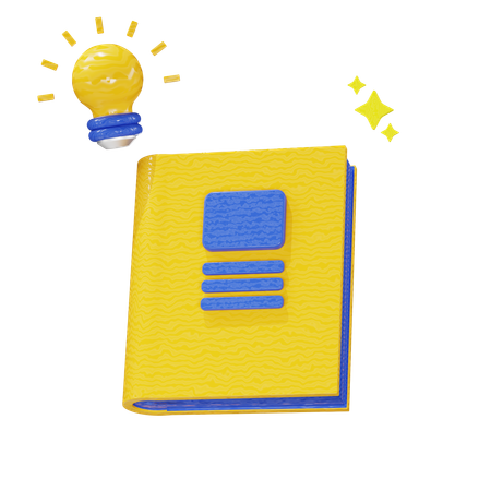Book Of Idea  3D Icon