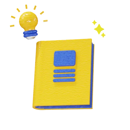 Book Of Idea  3D Icon