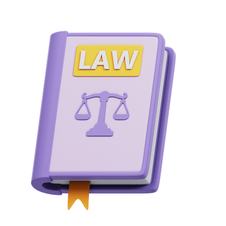 Book Of Law  3D Icon