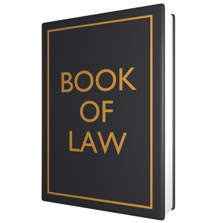 Book Of Law  3D Icon