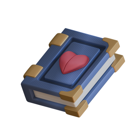 Book Of Love  3D Icon