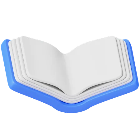 Book Open  3D Icon