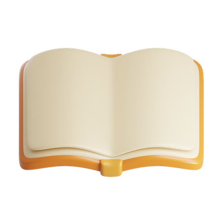 Book Open  3D Icon