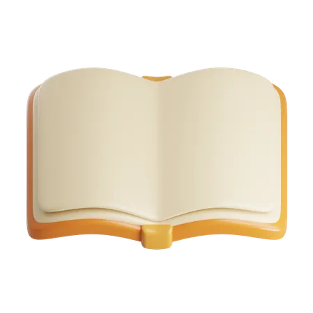 Book Open  3D Icon