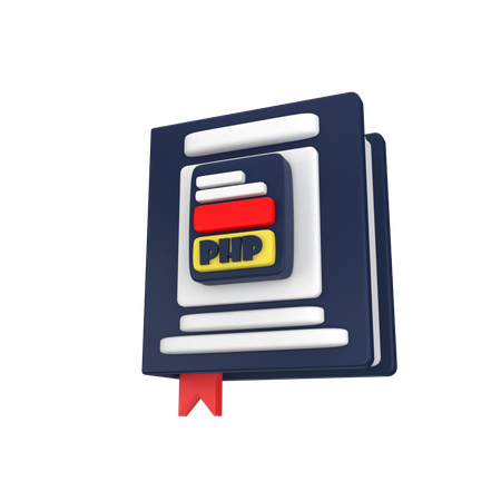 Book Php  3D Icon