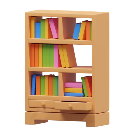 Book Racks  3D Icon