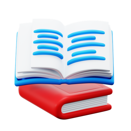 Book Reading  3D Icon