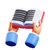 Book Reading Hand Gestures