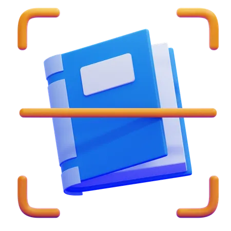 Book Scanner  3D Icon