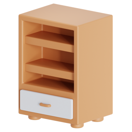 Book shelf  3D Icon