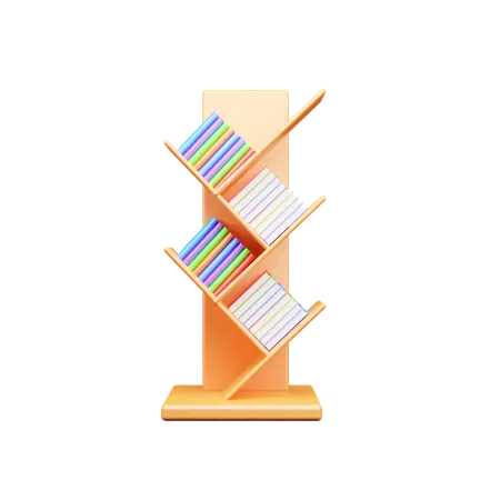 Book Shelf  3D Icon