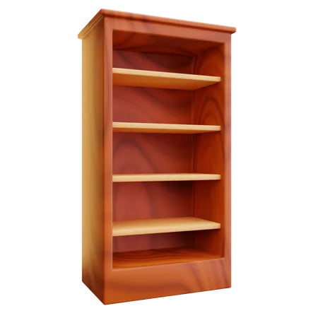 Book Shelf  3D Icon