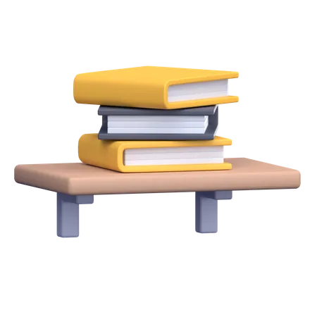 Book Shelf  3D Icon