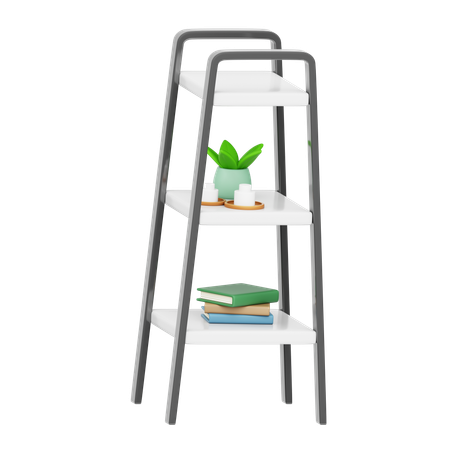 Book Shelf  3D Icon