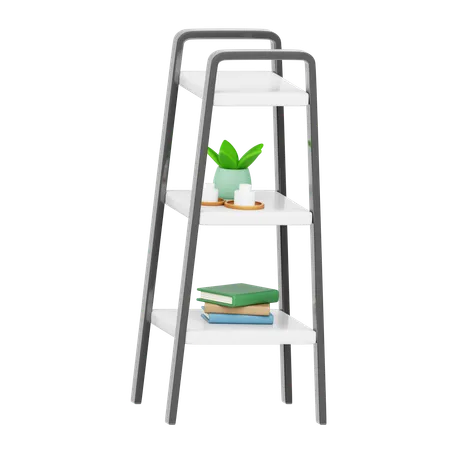 Book Shelf  3D Icon