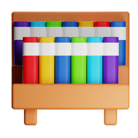 Book Shop  3D Icon