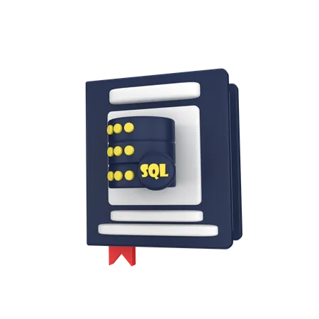 Book Sql  3D Icon