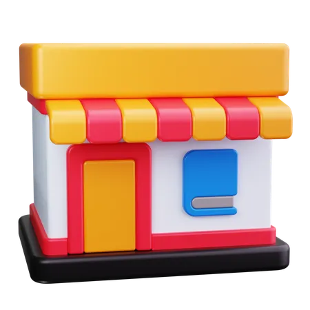 Book Store  3D Icon