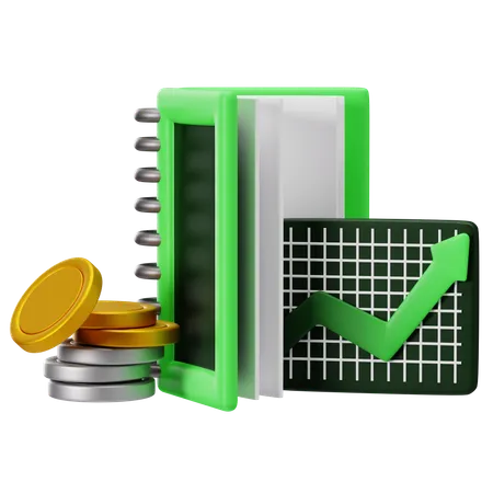 Book Value in Investments  3D Icon