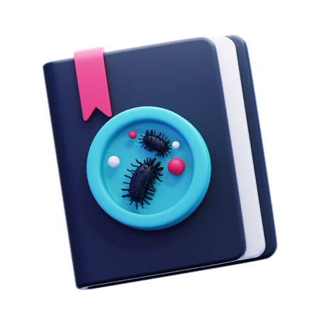 Book Virus  3D Icon