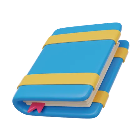 Book With Bookmark  3D Icon