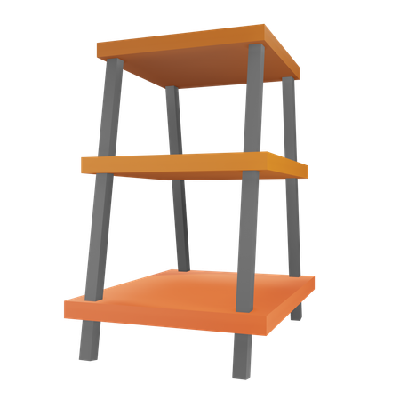 Bookcase  3D Icon