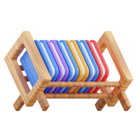 Bookcase  3D Icon