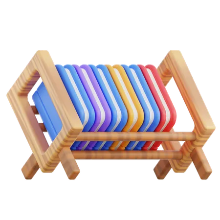 Bookcase  3D Icon