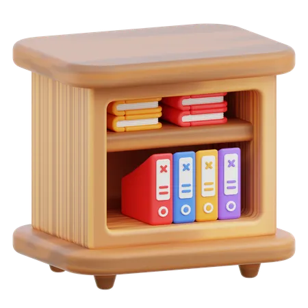 Bookcase  3D Icon