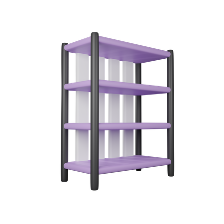 Bookcase  3D Icon