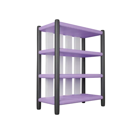 Bookcase  3D Icon