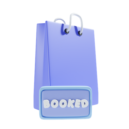 Booked Bag  3D Icon