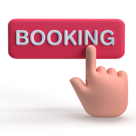 Booking  3D Icon