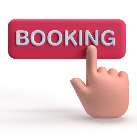 Booking  3D Icon