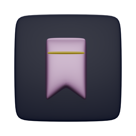Bookmark  3D Icon