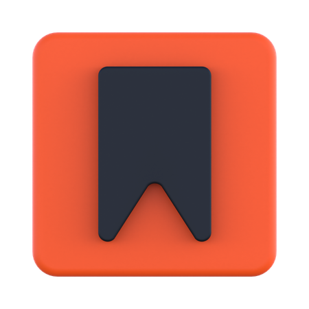 Bookmark  3D Icon