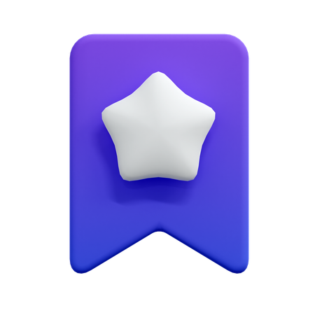ブックマーク  3D Icon