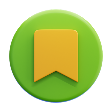 ブックマーク  3D Icon