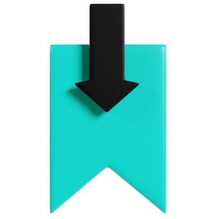 Bookmark  3D Icon