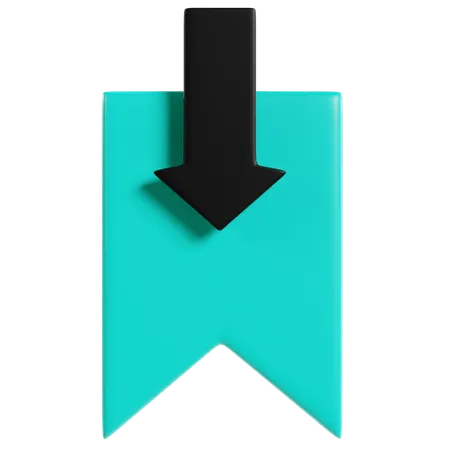 Bookmark  3D Icon