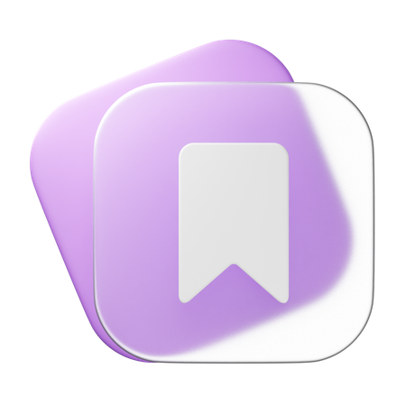 Bookmark  3D Icon